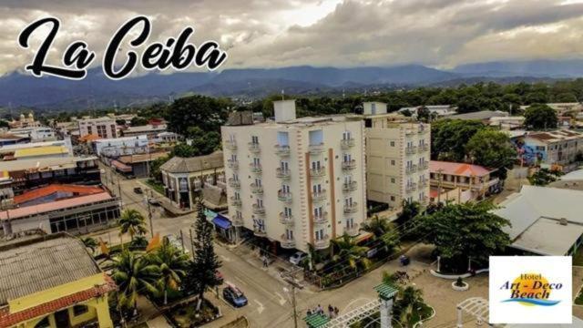 Hotel Art Deco Beach La Ceiba Exterior foto